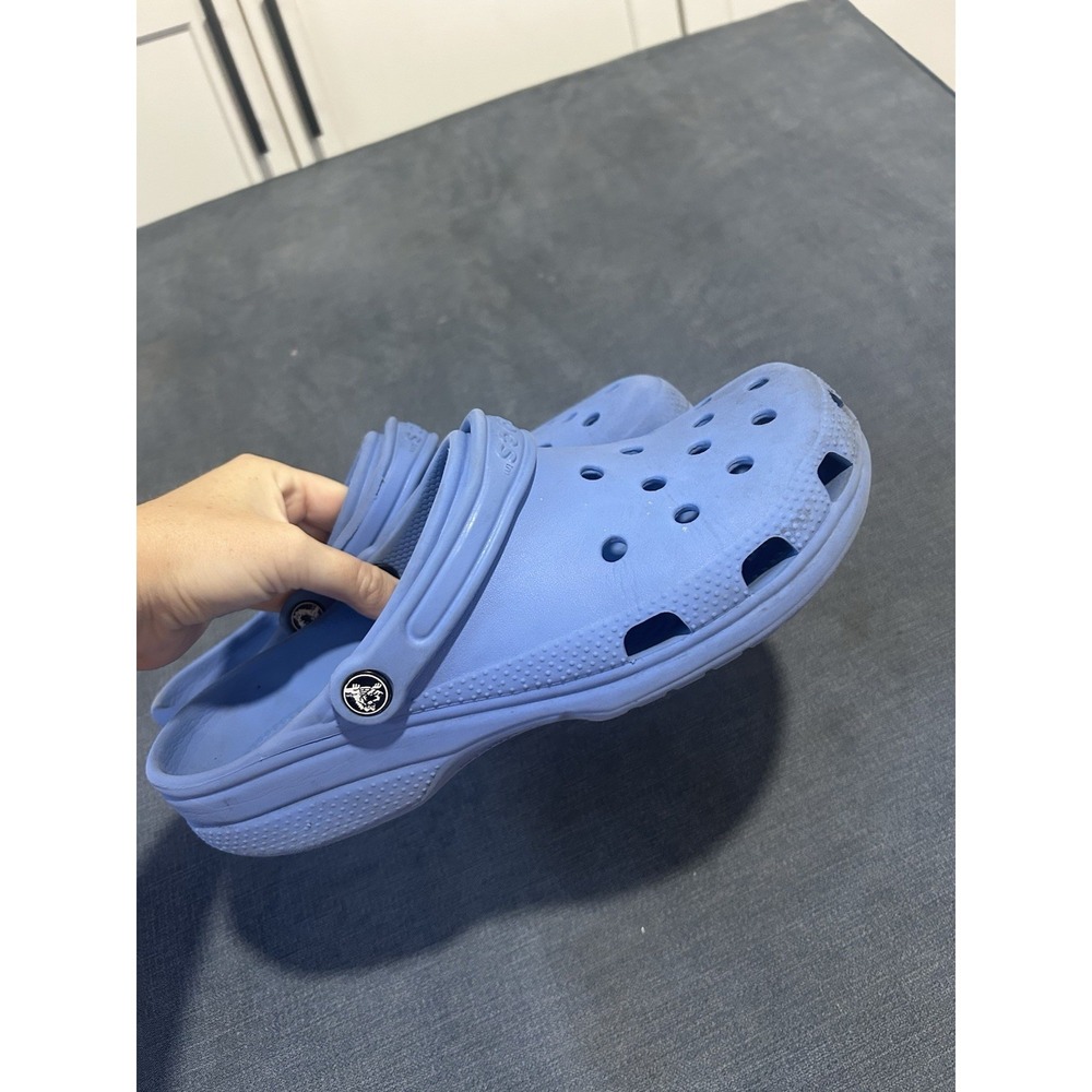 Blue Unisex Crocs Mens Size 10/womens 12